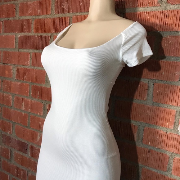 🌺Snow a Bunny Ribbed Midi Dress - Picture 7 of 7